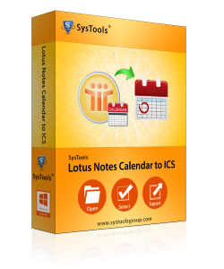 Lotus Notes Calendar to ICS